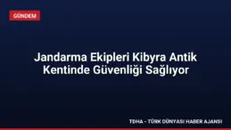 Jandarma Ekipleri Kibyra Antik Kentinde Güvenliği Sağlıyor