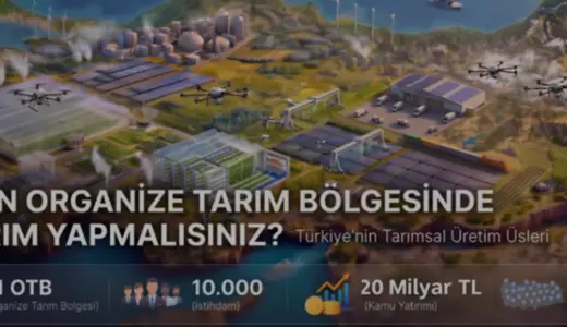 Organize Tarım Bölgeleri İçin Yeni Yatırım Rehberi Yayınlandı