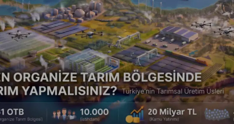 Organize Tarım Bölgeleri İçin Yeni Yatırım Rehberi Yayınlandı