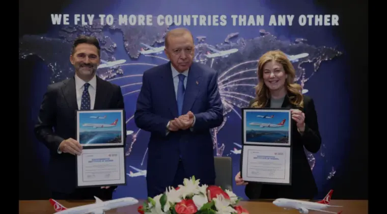 THY ve Boeing Arasında Dev Uçak Siparişi Anlaşması İmzalandı