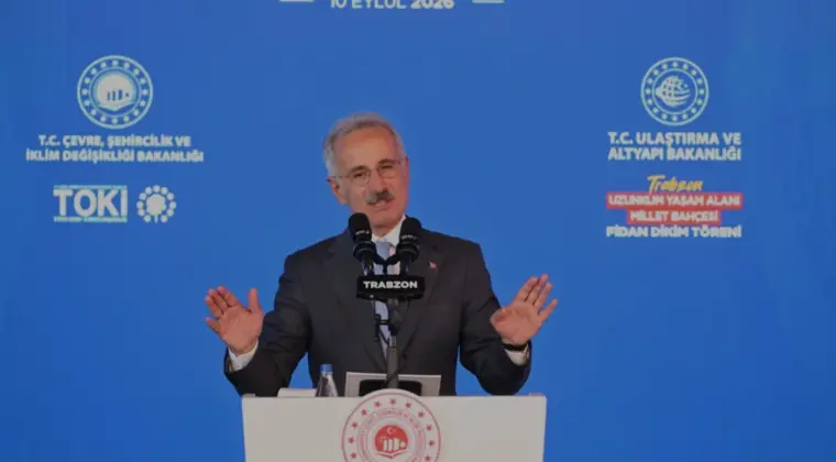 Ulaştırma Bakanı Uraloğlu Uzunkum Millet Bahçesi fidanlarını dikti