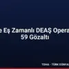 22 İlde Eş Zamanlı DEAŞ Operasyonu 59 Gözaltı