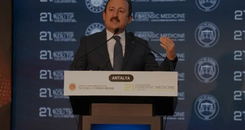 AFAD Başkanı Ali Hamza Pehlivan Uluslararası Adli Tıp Günlerinde Sunum Yaptı