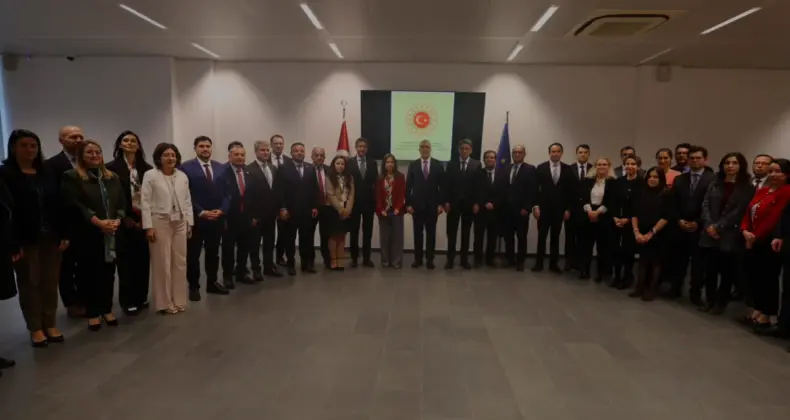 Bakan Işıkhan Belçika’da Türk Toplumu ve Diplomatik Temsilcilerle Buluştu