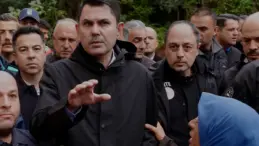 Bakan Kurum Ayazağa’da Sel Felaketi Sonrası Sahada İncelemelerde Bulundu