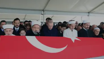 Cumhurbaşkanı Erdoğan Dündar Ziya Gültekinin Cenazesine Katıldı