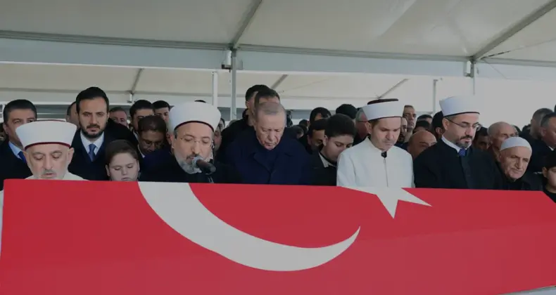 Cumhurbaşkanı Erdoğan Dündar Ziya Gültekinin Cenazesine Katıldı