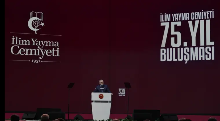 Cumhurbaşkanı Erdoğan İlim Yayma Cemiyetinin 75 Yılını Değerlendirdi