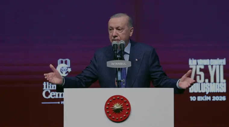 Cumhurbaşkanı Erdoğan İlim Yayma Cemiyetinin 75 Yılını Kutladı
