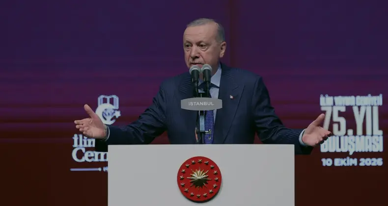 Cumhurbaşkanı Erdoğan İlim Yayma Cemiyetinin 75 Yılını Kutladı