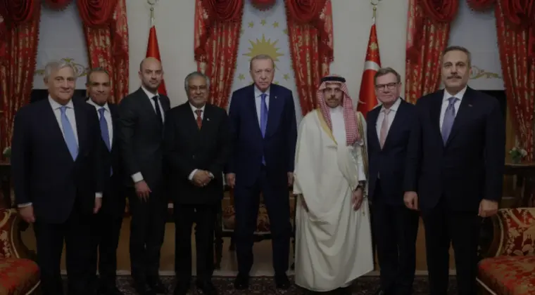 Cumhurbaşkanı Erdoğan İstanbulda 6 Ülkenin Dışişleri Bakanını Kabul Etti