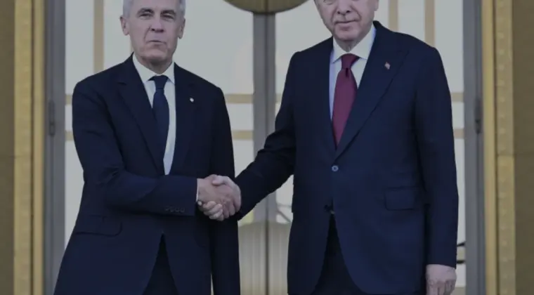 Cumhurbaşkanı Erdoğan Kanada Başbakanı Carneyi Ağırladı