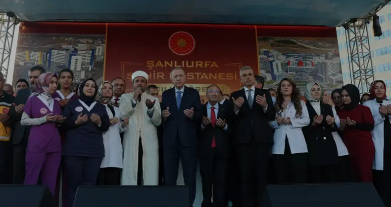 Cumhurbaşkanı Erdoğan Şanlıurfa Şehir Hastanesi Açılışında Konuştu