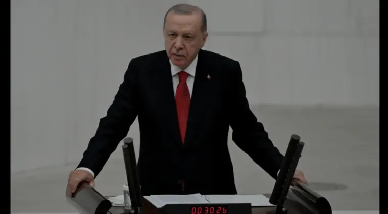 Cumhurbaşkanı Erdoğan TBMM Yeni Yasama Yılı Açılışında Konuştu