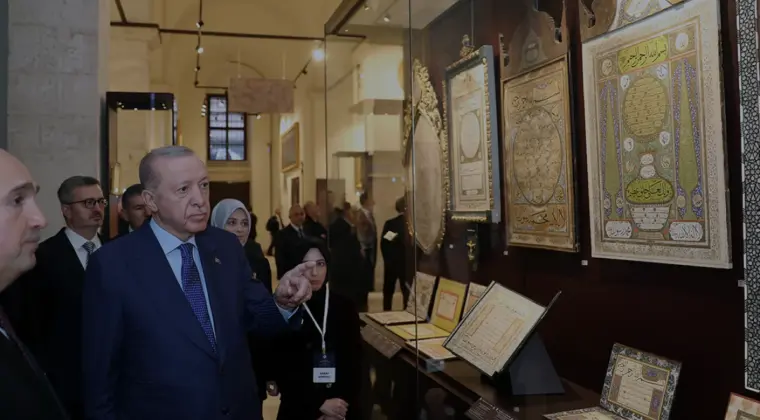 Cumhurbaşkanı Erdoğan Topkapı Sarayı Darphane i Amire Müzelerini açtı
