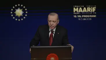 Cumhurbaşkanı Erdoğan Türkiye Maarif Vakfı 10 Yıl Programında Konuştu