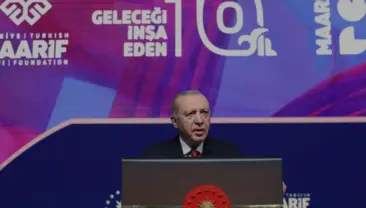 Cumhurbaşkanı Erdoğan Türkiye Maarif Vakfının 10 Yılını Değerlendirdi