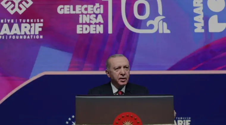 Cumhurbaşkanı Erdoğan Türkiye Maarif Vakfının 10 Yılını Değerlendirdi