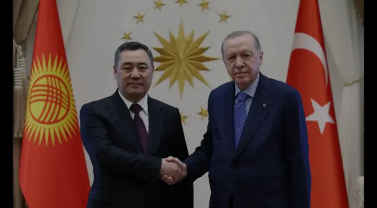 Cumhurbaşkanı Erdoğan ve Sadır Caparov Ankara’da Bir Araya Geldi