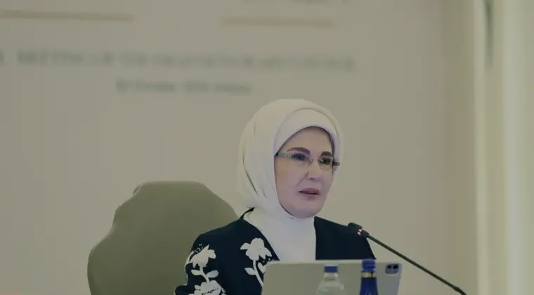 Emine Erdoğan TDT Aile ve Kadın Konseyi Yüksek Onur Kurulu Toplantısında