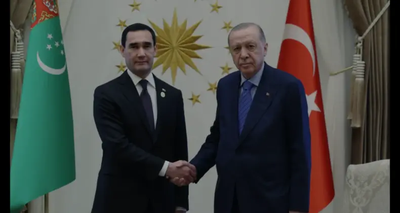 Erdoğan ve Berdimuhammedov Ankara’da Bir Araya Geldi