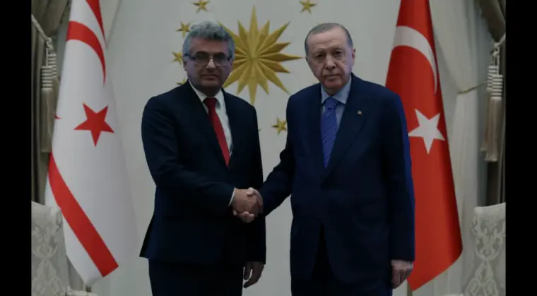 Erdoğan ve Erhürman Ankara Zirvesinde Bir Araya Geldi