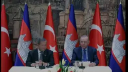 Erdoğan ve Manet İstanbulda Bir Araya Geldi