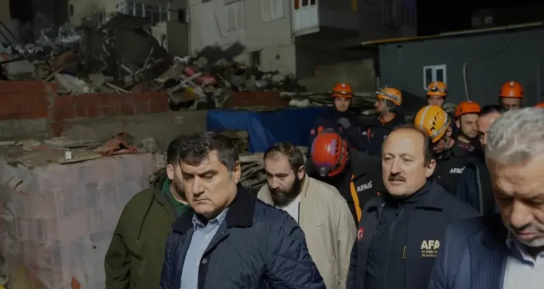 İstanbul Maltepe’de Bina Çökmesi Sonrası Kurtarma Çalışmaları Sürüyor