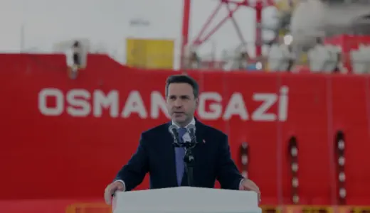 Osman Gazi Yüzer Üretim Platformu Karadeniz Görevine Uğurlandı