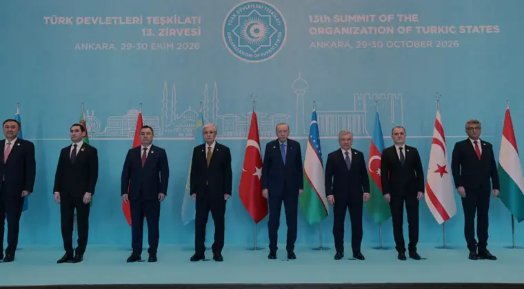 Türk Devletleri Teşkilatı 13 Zirvesi Ankara Beştepe’de Başladı