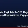 Türk Polis Teşkilatı KADES Uygulaması İçin Bilgilendirme Yapıyor