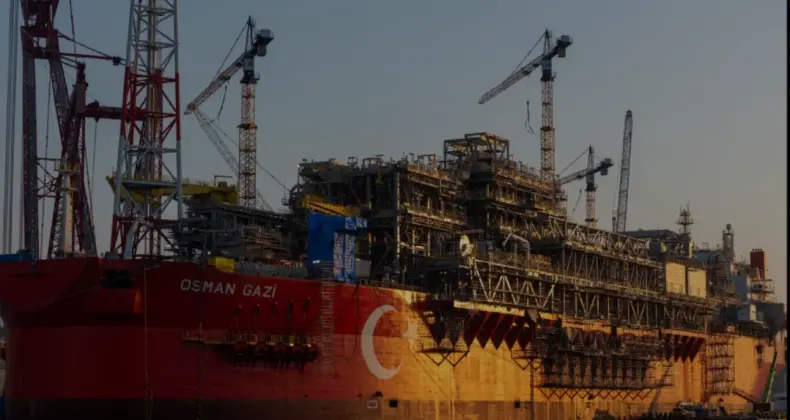 Türkiye İlk Yüzer Üretim Platformu Osman Gazi Göreve Başlıyor