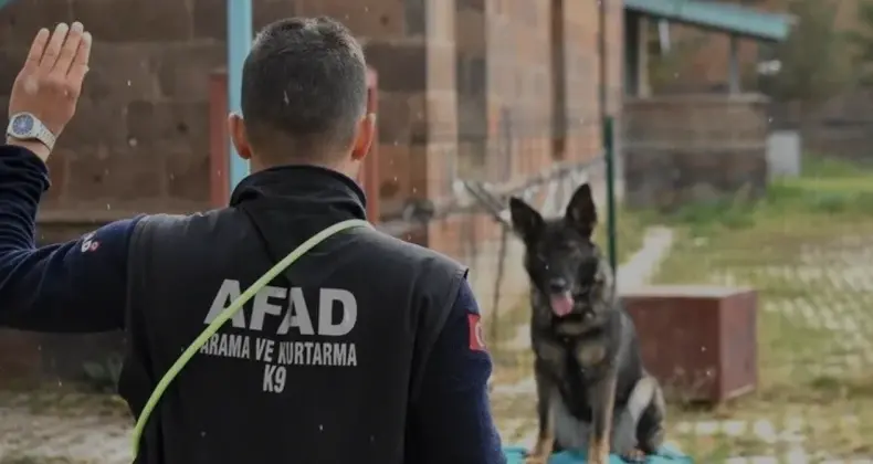 Van AFAD Arama Kurtarma Köpeklerini Geleceğin Afetlerine Hazırlıyor